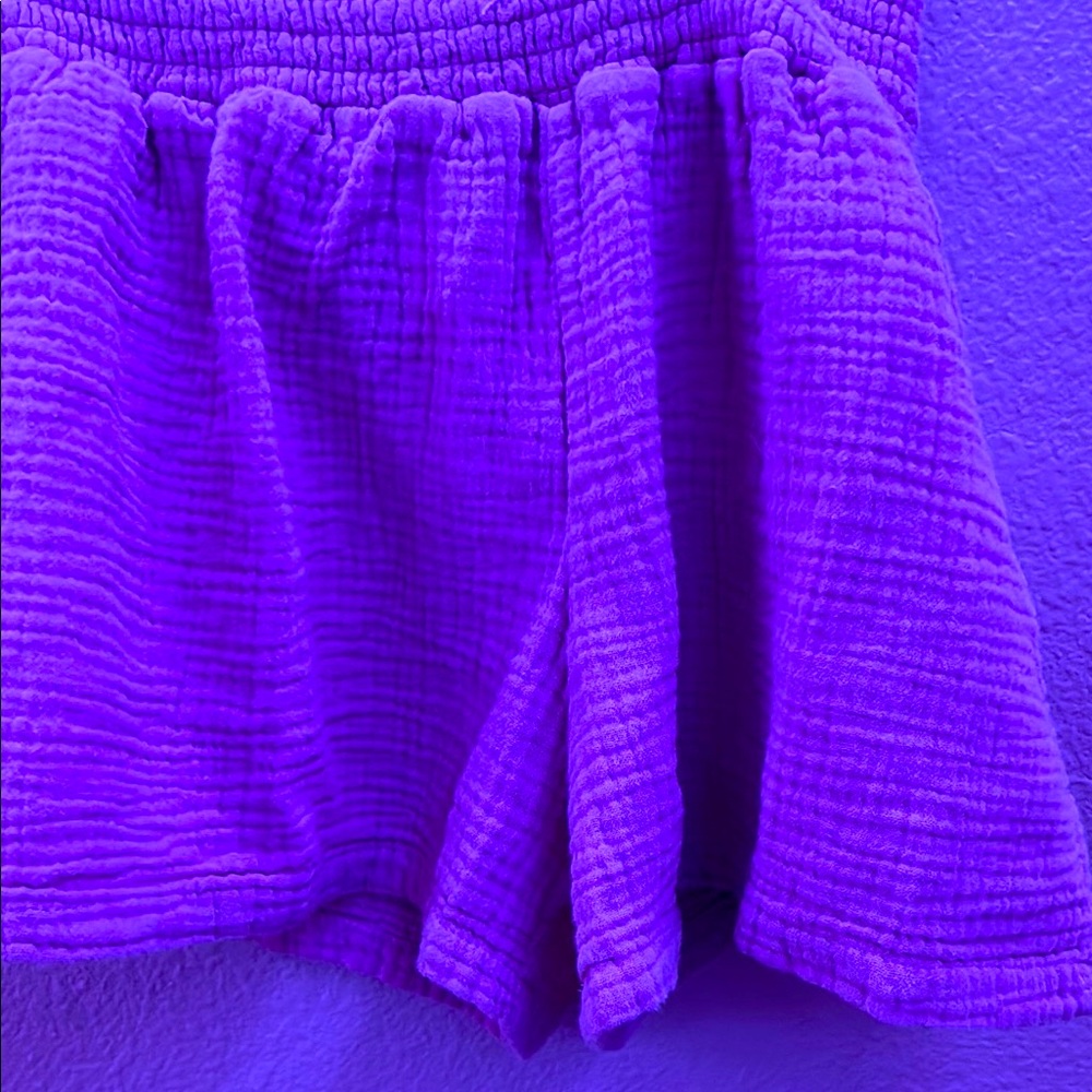 Vibrant Purple Women's Shorts